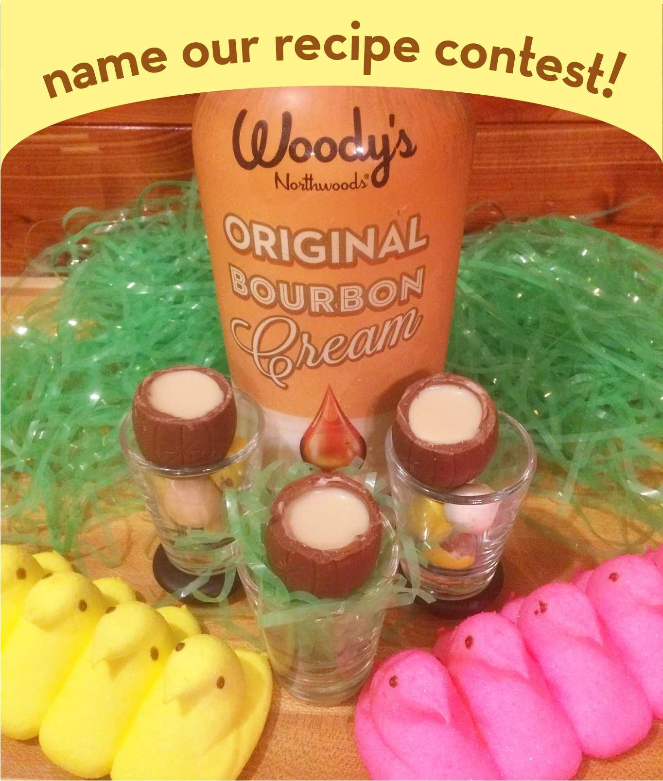 Woody’s Cadbury Creme Egg Shots Name Our Recipe Contest Easter 2017