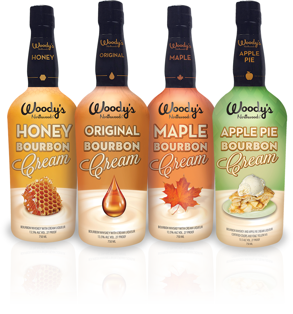 Woody’s Northwoods Bourbon Cream Flavors
